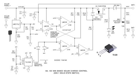 Pwm Solar Charge Controller Circuit Diagram Pdf Design And
