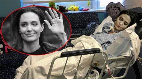 Prayers Up Actress Angelina Jolie Is In Critical Condition After Being Rushed To Hospital