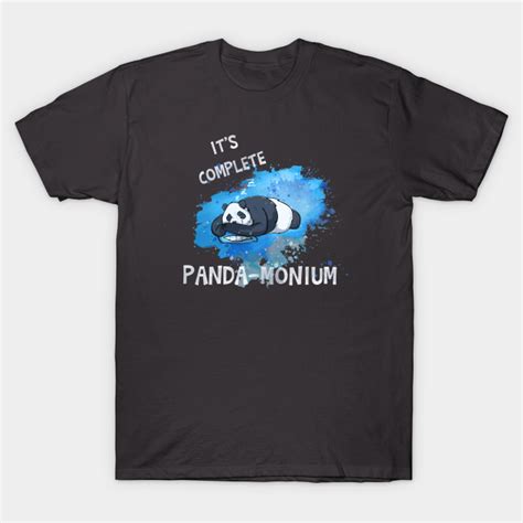 Pandamonium Panda T Shirt Teepublic
