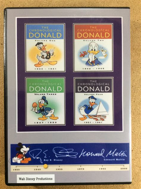 Walt Disneys Treasures The Chronological Donald Duck 8 Dvd Set
