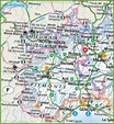 Large map of Piedmont - Ontheworldmap.com