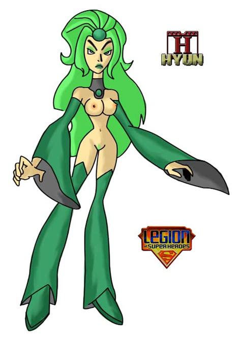 Rule 34 Dc Emerald Empress Green Hair Hyun Legion Of Superheroes Tagme 381560