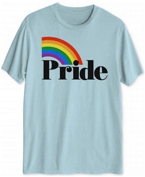Jme Collective T Shirts Mens T Shirts Rainbow Pride Print Graphic Tee