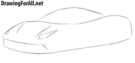 A reared horse with a logo is literally known all over the world. How to Draw a Ferrari | Drawingforall.net