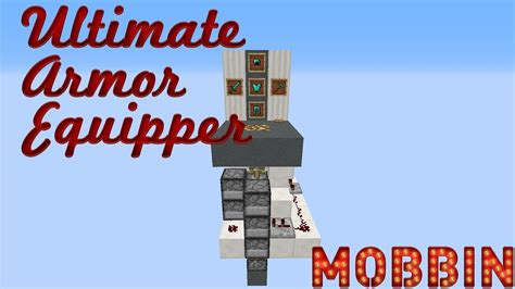 Minecraft Ultimate Armor Equipper Youtube