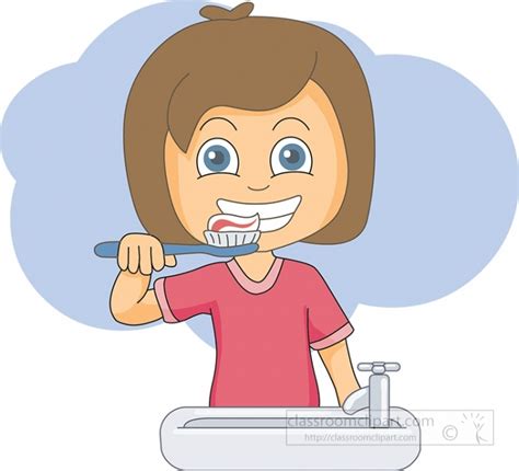 Brushing Teeth Clip Art Library