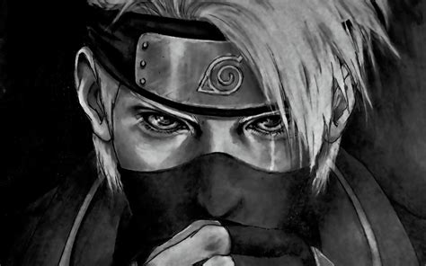 Kakashi Black Wallpapers Wallpaper Cave