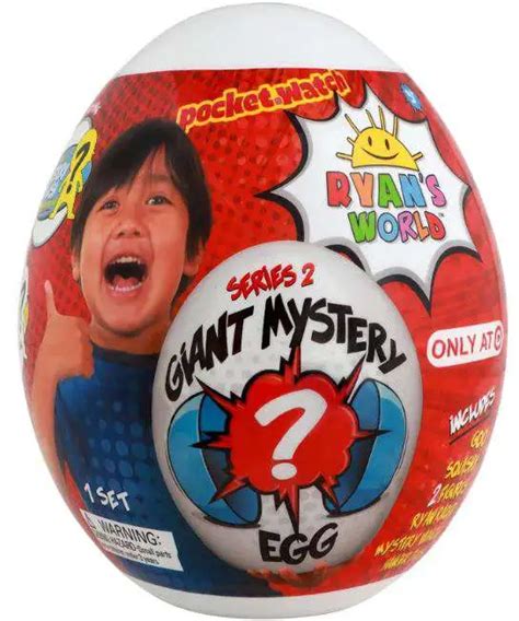 Ryans World Series 2 Giant Egg Exclusive Mystery Surprise White