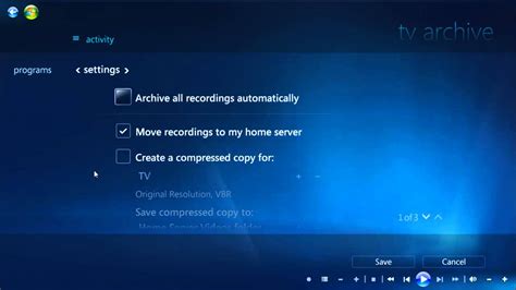 Windows 7 Media Center Tv Archiving Youtube