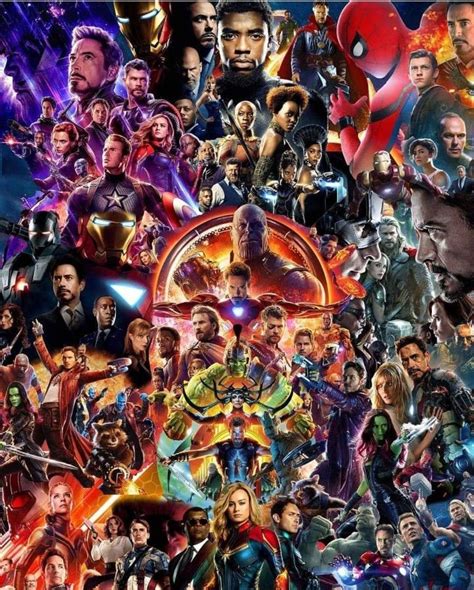 All Mcu Posters In One Frame Marvel Wallpaper Marvel Comics