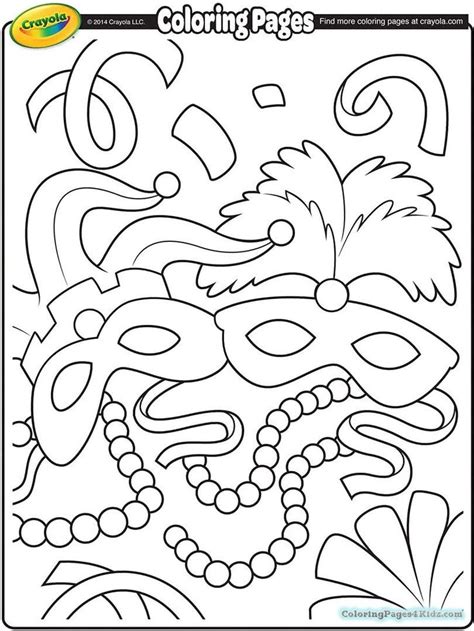 38 Lovely Mardi Gras Coloring Pages Free Coloring Pages Mardi Gras