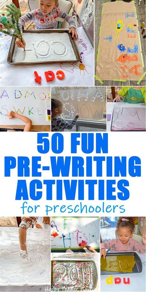 Pre Writing Activities For Preschoolers Happy Toddler Playtime Pre