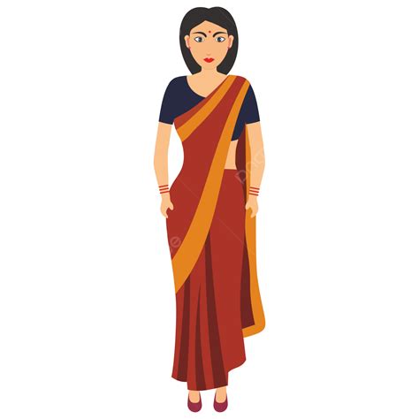 Indian Woman Vector Png Vector Psd And Clipart With Transparent