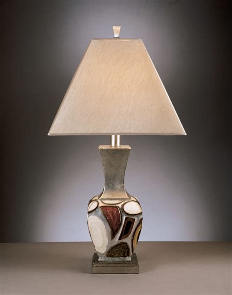 Contemporary Multi Coloured Table Lamp Arrow Furniture