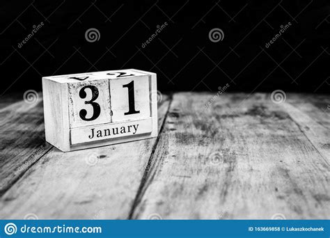 January 31st, 31 January, Thirty First Of January, Calendar Month - Date Or Anniversary Or 