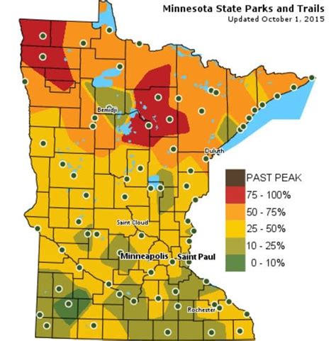 Where To See Fall Colors This Weekend Minnesota Public Radio News