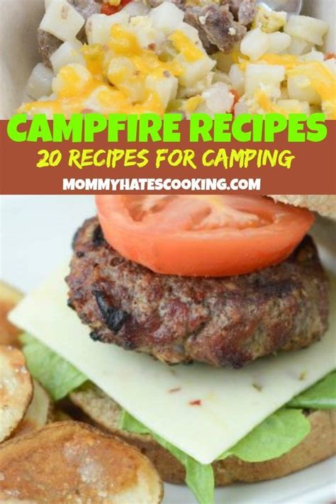 20 Easy Campfire Recipes Campfire Food Easy Campfire Meals Easy