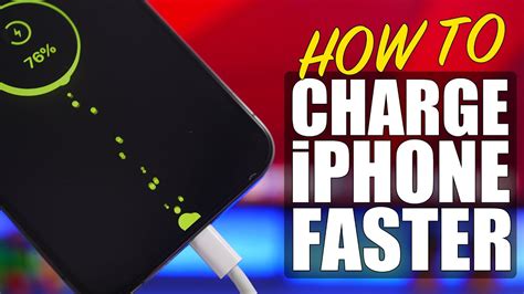 How To Charge Iphone Way Faster Youtube