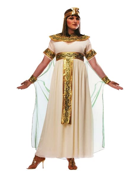 cleopatra plus size kostüm hochwertige kleopatra verkleidung mit kopf und hals schmuck