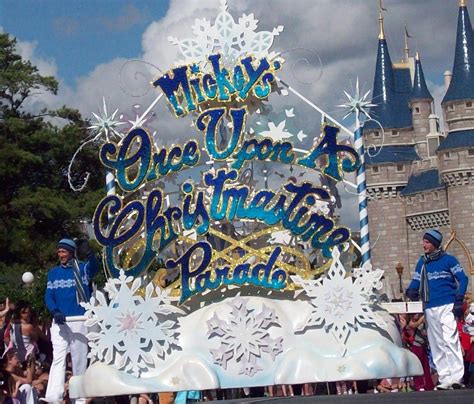 Wordless Wednesday Mickey’s Once Upon A Christmastime Parade The Memorable Journey ~ The