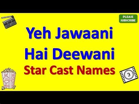 Ranbir kapoor, deepika padukone, kalki koechlin and others. Yeh Jawaani Hai Deewani Star Cast, Actor, Actress and ...