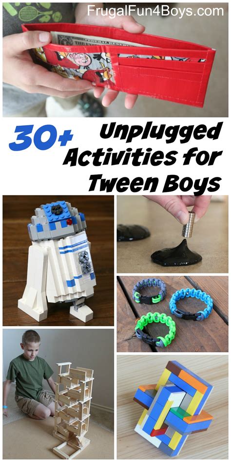 This premium treasure seeker can. 30+ Unplugged Activities for Tween Boys - Frugal Fun For ...