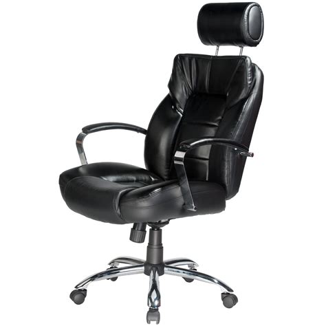 Computer and desk chair is a smart addition to any office space. Louis Leather Computer Chair in Black | Wayfair