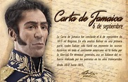 Hoy se cumplen 202 años de la Carta de Jamaica ¿Cuál es el significado ...