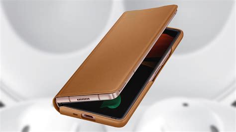 Samsung Launches Official Leather Covers For Galaxy Z Fold 2 Buds Live