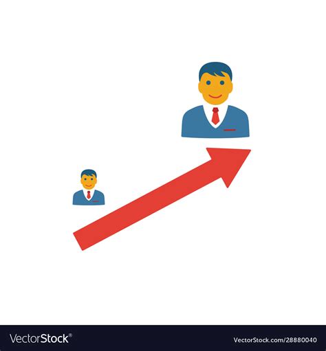 Escalation Icon Simple Flat Element From Crm Vector Image