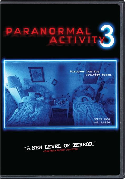 Paranormal Activity 3 Dvd Release Date January 24 2012