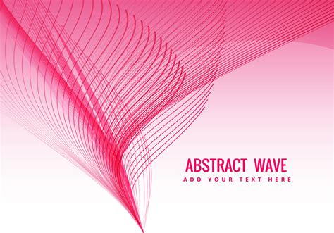 Pink Wave Flowing 95197 Vector Art At Vecteezy