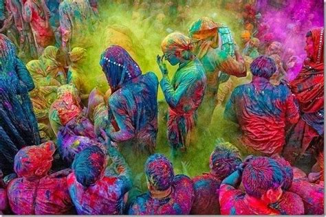 Poras Chaudhary Holi Festival Of Colours Color Festival Holi