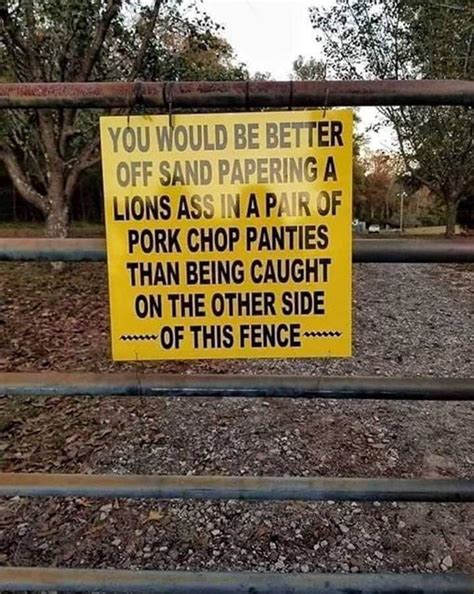Proper Gate Sign Funny Pictures Morning Humor Funny Memes