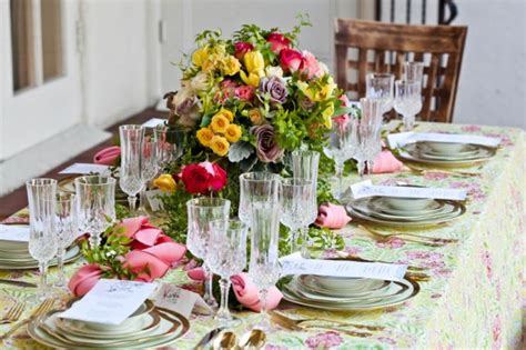 10 Spring Tablescapes For Inspiration Now Celebrate And Decorate