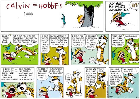 Calvin And Hobbes Comics In Color