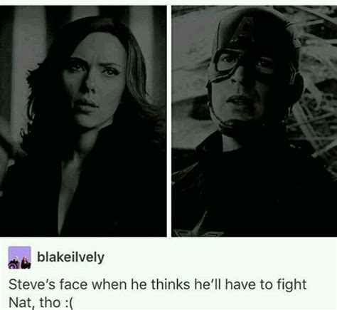 Steves Face When He Thinks Hell Have To Fight Nat Marvel Dc Comics
