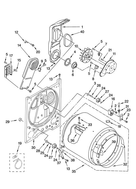 Maytag Dryer Maytag Dryer Parts Diagram