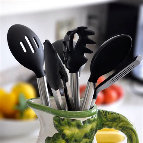 Choose from same day delivery, drive up or order pickup plus free shipping . Nouvelle Legende® Silicone Kitchen Cooking Utensil Set ...
