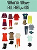 What to Wear: Fall Favorites for Kids - Moms Without Answers
