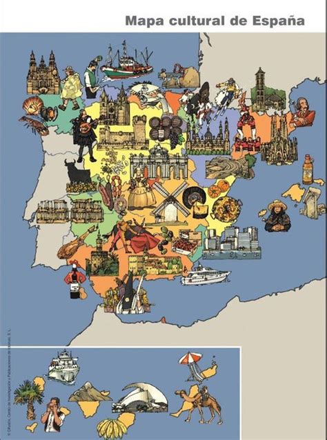 Resultado De Imagen De Topicos De España Infografias Mapa De España
