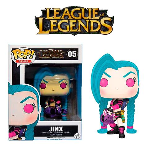 Funko Pop Games League Of Legends Lol Jinx Exclusivo R 14999