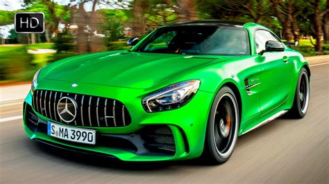 2017 Mercedes Amg Gt R In Amg Green Hell Magno Exterior And Interior