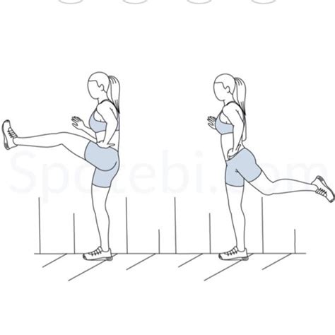 Forward Backward Leg Swings Exercise How To Workout Trainer By Skimble
