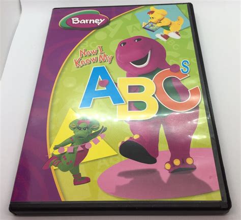 Barney Now I Know My Abcs Dvd Lionsgate Grelly Usa