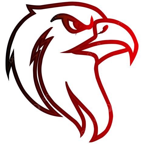 Gambar Logo Elang Perkasa Dengan Mata Tajam Untuk Tim Esports Burung
