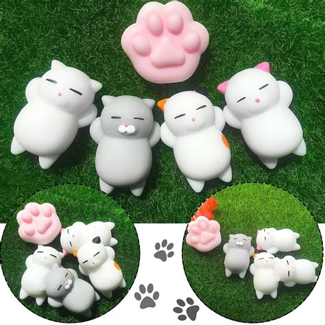 Mini Squishies Kawaii Outee 16 Pcs Mochi Animals Squishy Toys Kawaii