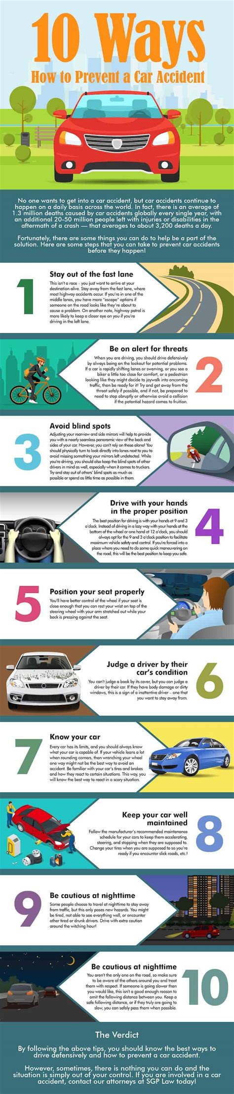 10 Ways To Prevent A Car Accident And Stay Safe