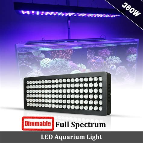 Beamnova 24led Aquarium Light Panel Lamp Full Spectrum 360w Multi