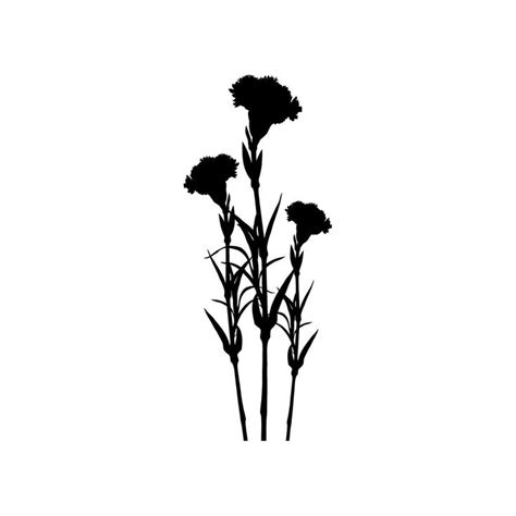 Free Free 107 Silhouette Wildflower Svg SVG PNG EPS DXF File